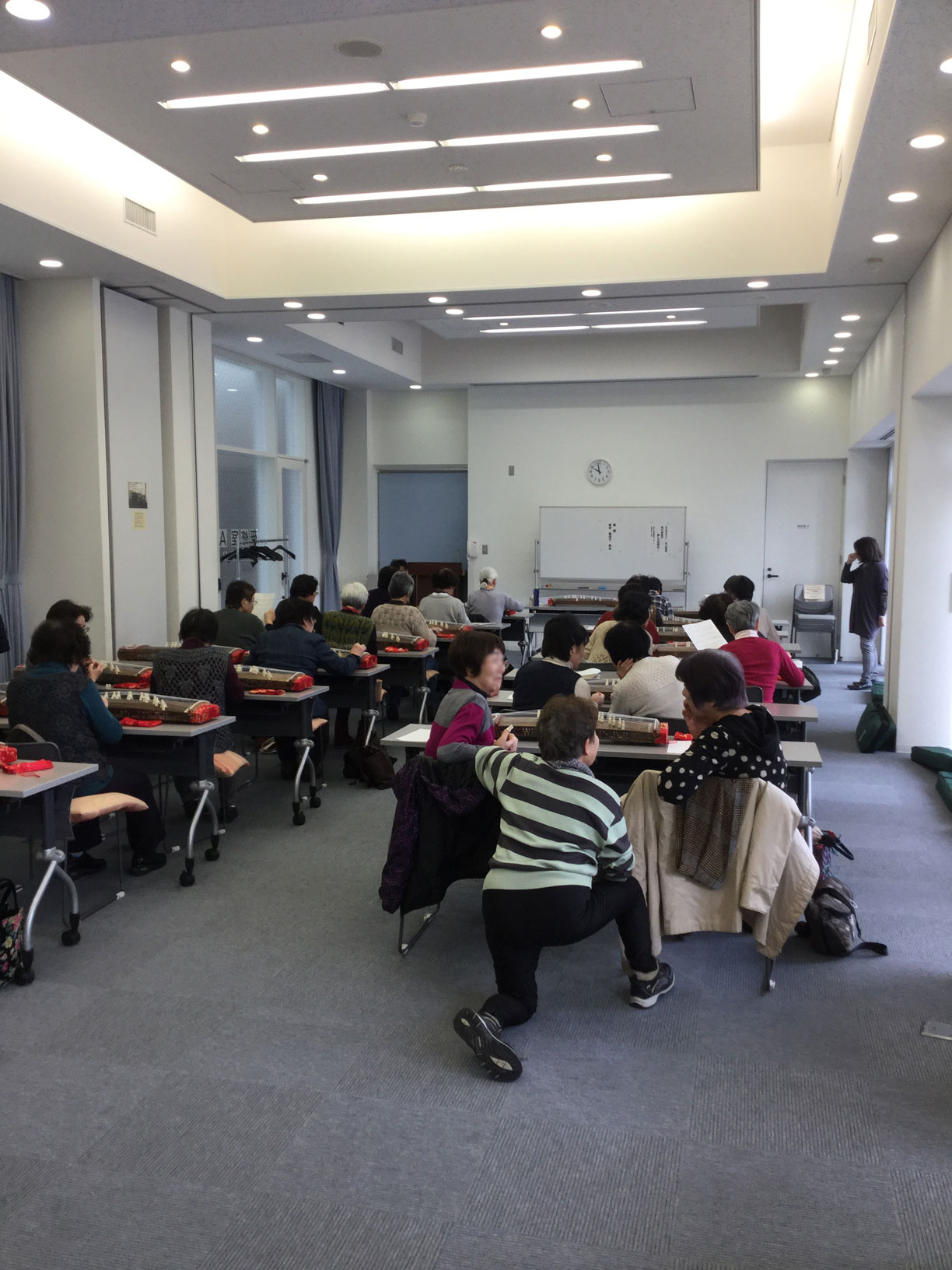猪苗代町　文化箏体験会2